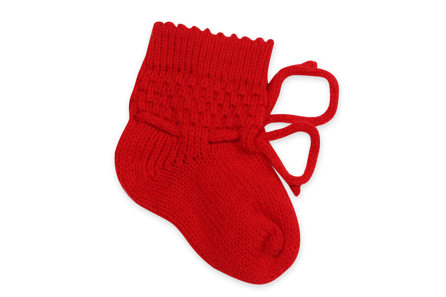 Baby Knitted Sweater, Leggings, Cap & Booties Full Suit (4 Pcs) Red
