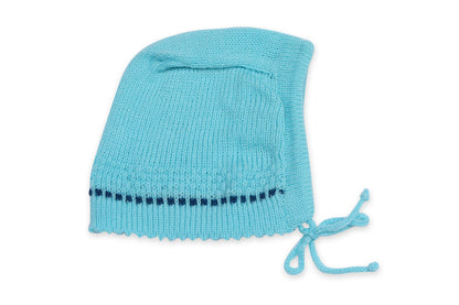 Baby Knitted Sweater, Leggings, Cap & Booties Full Suit (4 Pcs) Turquoise