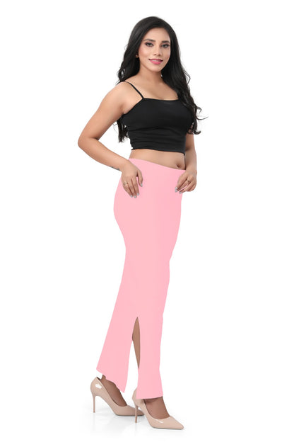Womens Cotton Saree Shaper - Pink